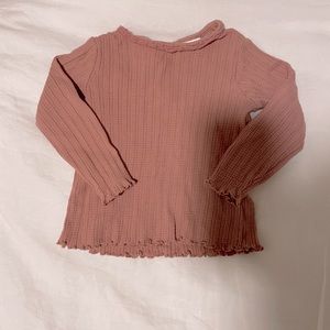 Free with bundle of 3❤️ Zara Long sleeve blouse 9-12M